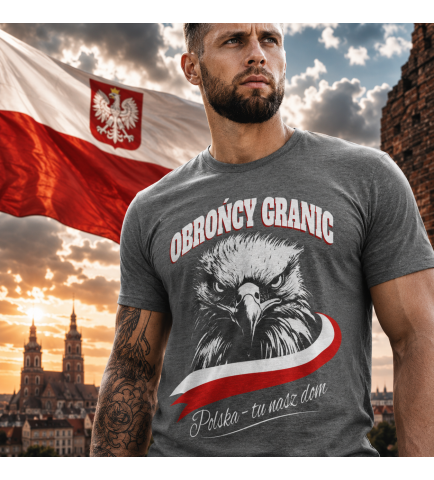 KOSZULKA PATRIOTYCZNI Polska nasz drugi dom